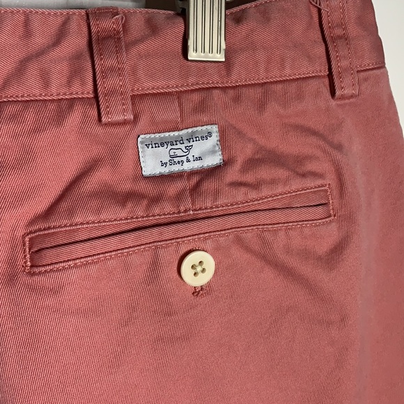 VINEYARD VINES Men’s Pink 9” Club Golf Shorts SZ 38 - Picture 3 of 6
